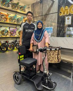 Personal Mobility Aids (PMA) Happy customer 3 240x300 - Personal Mobility Aids (PMA)