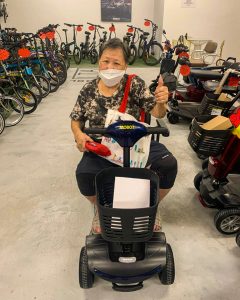 Personal Mobility Aids (PMA) Happy customer 6 240x300 - Personal Mobility Aids (PMA)