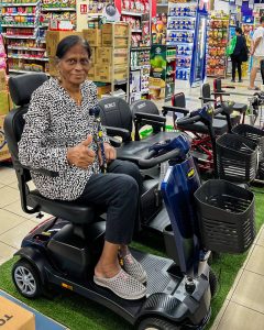 Personal Mobility Aids (PMA) Happy customer 7 240x300 - Personal Mobility Aids (PMA)