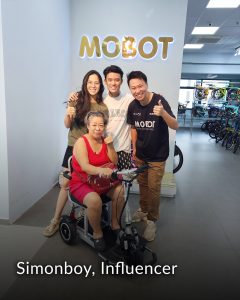 Personal Mobility Aids (PMA) simonboy influencer 240x300 - Personal Mobility Aids (PMA)
